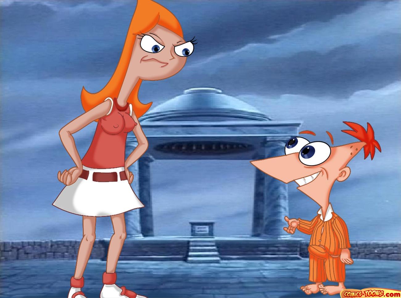 ferb naked phineas and candace from Amazing world of gumball miss simian
