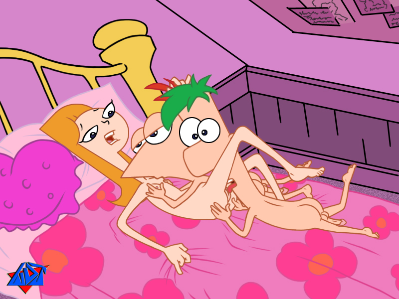 naked phineas and from candace ferb My life as a teenage robot skin