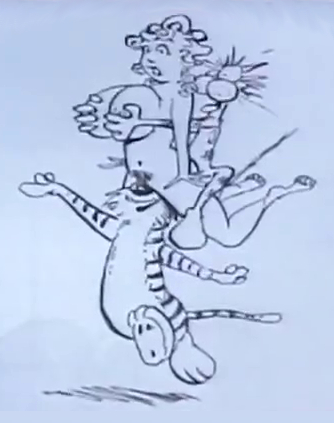 calvin hobbes and calvin's dad Stephanie from lazy town porn