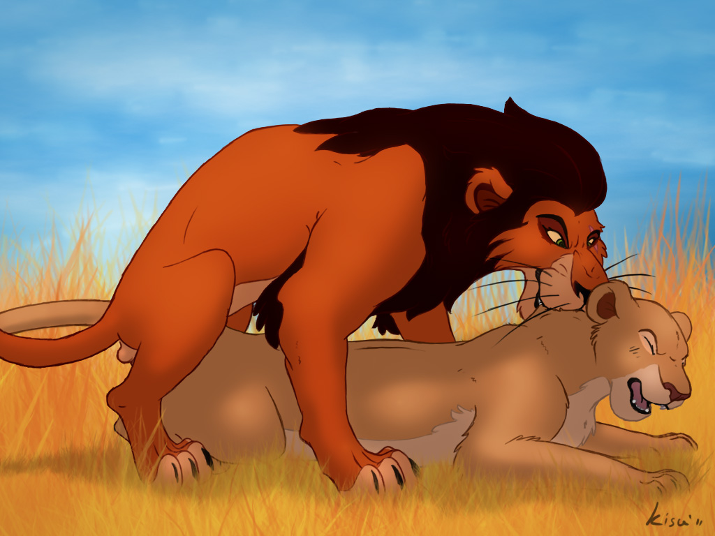 lion kovu and kiara king Chica and the night guard